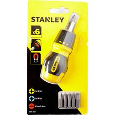 Набор отвертка с битами Stanley Multibit stubby 7 предметов 0-66-358