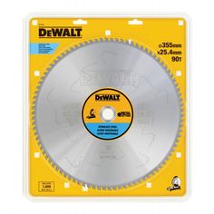 Диск пильный по металлу DeWalt METAL CUTTING DT1922 355х25.4мм 90T