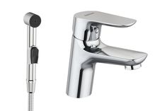 Смеситель для умывальника без дк с гигиеническим душем RedBlu by Damixa Origin Bit 770300000