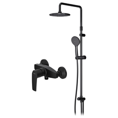 Набор 2в1: см-ль д/душа AM.PM Gem F42890A24, верхний душ d 220 мм, ручн.душ 110 мм, 1 ф-ция, душевая штанг Am.Pm.