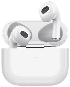 Наушники Deppa Air Nova, TWS, BT 5.1, 300 мАч, QI, белый (44192)