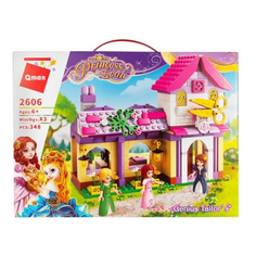 Конструктор "Парикмахерская"(348дет.)в коробке BRICK 2606 Brickmaster