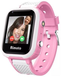 Детские умные часы Aimoto Pro Indigo 4G Pink уцененный (гарантия 14 дней) Кнопка Жизни