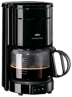 Кофеварка капельная Braun KF47/1 черная уцененный
