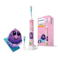 Зубная щетка электрическая Philips Sonicare For Kids HX6352/42 розовый