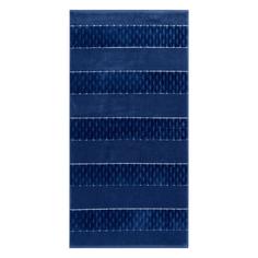 Махровое полотенце Cleanelly Esteta синее 50х100 см