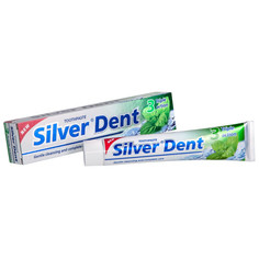 Пасты зубные паста зубная SILVER DENT 3 Triple Action 100г