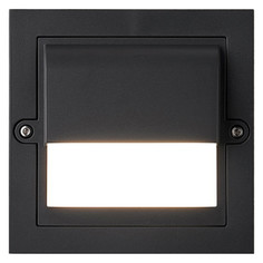 Светильники акцентного освещения садовые уличный настенный светильник ESCADA Daf LED 6Вт IP65 ширма черный