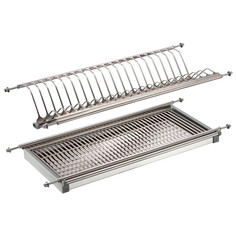 Наполнение для навесных шкафов сушилка 280х665х65мм нержавеющая сталь