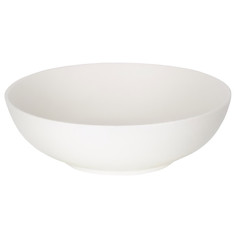 Тарелки тарелка DOMENIK Rock White 20см глубокая фарфор белый