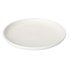 Тарелки тарелка DOMENIK Rock White 21см десертная фарфор белый