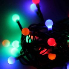 Гирлянда Космос Шарики KOC_GIR30LEDBALL_RGB, 30 ламп, 4.4 м, мультиколор