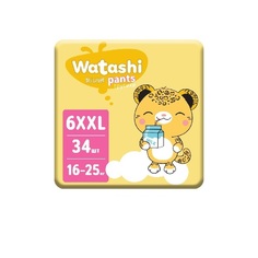 Подгузники-трусики для детей 6/XXL 16-25 кг Watashi