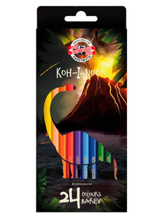 Карандаши цветные Koh-i-Noor Dino 24 цвета 3594024007KSRU