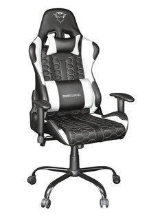 Компьютерное кресло Trust GXT708W Resto Chair White 24434