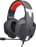 Игровая проводная гарнитура Ritmix RH-566M Gaming black-red