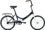 Велосипед Altair CITY 20 2022 рост 14 темно-синий/белый (RBK22AL20003)