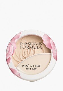 Хайлайтер Physicians Formula 2в1 Rose All Day Set&Glow, тон Лучезарный, 2 г