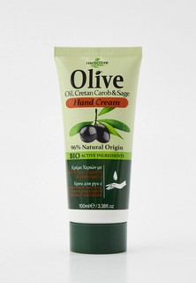 Крем для рук HerbOlive витаминный с шалфеем и плодами рожкового дерева,100 мл