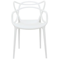 Комплект из 4-х стульев masters (bradexhome) белый 50x100 см.