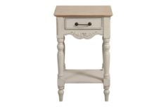 Прикроватная тумбочка марсель new antique (инлавка) бежевый 43x69x35 см.