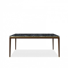 Обеденный стол bairo (ambicioni) коричневый 160x75x80 см.