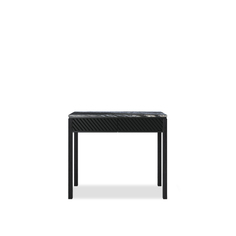 Туалетный столик contorno (ambicioni) черный 100x84x40 см.