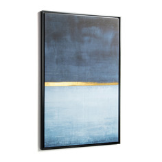 Картина wrigley (la forma) синий 60x90x4 см.