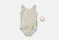 Купальник для девочек: с браслетом Happy Baby