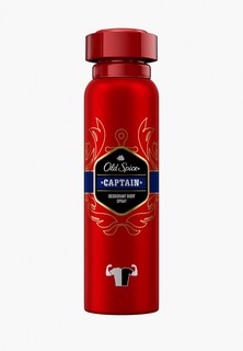 Дезодорант Old Spice -спрей, 48Ч, Captain, 150 мл