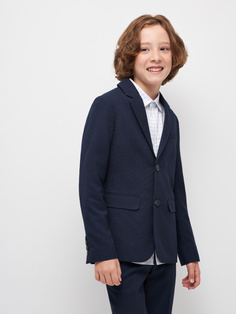 Школьный пиджак для мальчиков (синий, 158) Sela