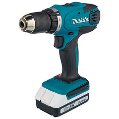 Аккумуляторная дрель-шуруповерт Makita DF457DWE+набор бит