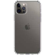 Чехол силиконовый mObility для iPhone 12/12 Pro (6.1) (прозрачный) УТ000023137