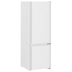 Холодильники двухкамерные холодильник двухкамерный LIEBHERR CU 2831 161x55x63см белый