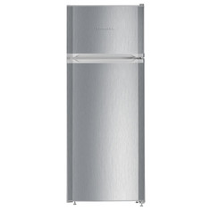 Холодильники двухкамерные холодильник двухкамерный LIEBHERR CTel 2531 140x55x63см серебристый