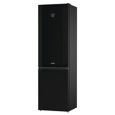Холодильники двухкамерные холодильник двухкамерный GORENJE NRK6201SYBK 200х60х59,2см No Frost черный
