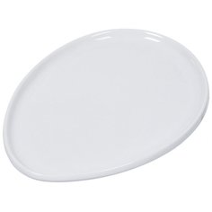 Блюдо керамика, овальное, 29 см, белое, Daniks, Грейс, Y4-3741