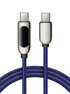 Аксессуар Palmexx USB Type-C - USB Type-C 1.2m Blue PX/CAB-CC-60W-BLU