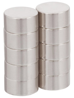 Неодимовый магнит Forceberg диск 10x5mm 10шт 9-1212240-010