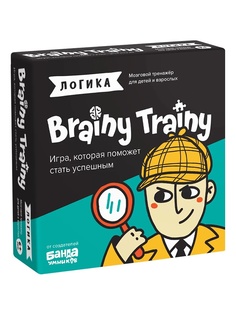 Головоломка Brainy Trainy Логика 80 карточек УМ266