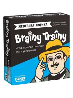 Головоломка Brainy Trainy Железная логика 80 карточек УМ548