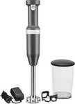 Погружной блендер KitchenAid 5KHBBV53EDG серый уголь