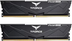 Модуль памяти DDR5 32GB (2*16GB) Team Group FLBD532G5600HC36BDC01 T-Force Vulcan black PC5-44800 5600MHz CL36 1.2V