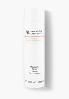 Тоник для лица Janssen Cosmetics Осветляющий Melafadin Toner 100 мл