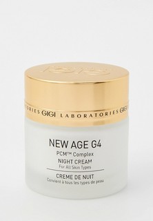 Крем для лица Gigi New Age G4 Night Cream, Ночной, омолаживающий, 50 мл