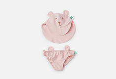 Комплект для девочек: панама и плавки Happy Baby