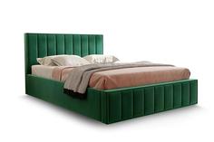 Кровать "Вена" 140 зеленый Вариант 1 Bravo