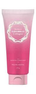 Гель-пилинг для лица Deoproce cleanbello collagen essential clean&deep peeling vegetal