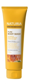 Гель для душа с медом и лилией Evas Pure Body Wash (Honey & White Lily), 100 мл