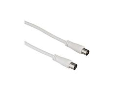 Кабель антенный Hama H-11904 Coax (m)-Coax (f) 1.5м белый (00011904)